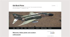 Desktop Screenshot of oldboldpilots.com